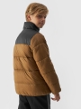 Casaco com Enchimento Sintético para Rapaz - Castanho - 4FJWAW24TDJAM461      