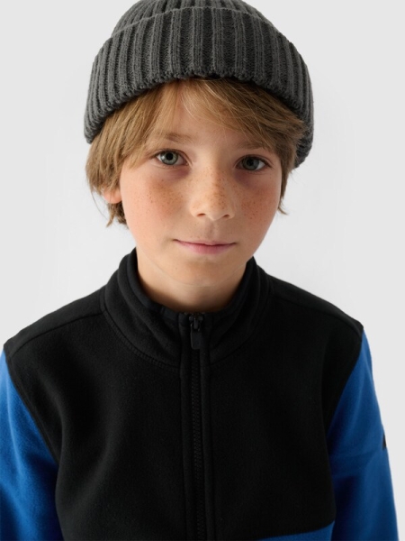 FLEECE 4FJWAW24TFLEM212 azul-marinho - 4FJWAW24TFLEM212-32S