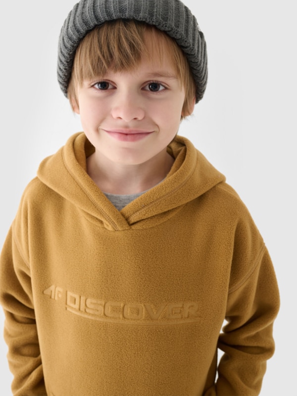 Sweatshirt para Rapaz - Amarelo - 4FJWAW24TFLEM213