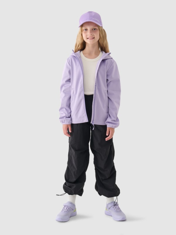 Casaco para Rapariga - Violeta - 4FJWAW24TSOFF261      