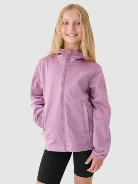 SOFTSHELL JACKET 4FJWAW24TSOFF261 rosa - 4FJWAW24TSOFF261-54S