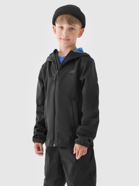 SOFTSHELL JACKET 4FJWAW24TSOFM269 azul - 4FJWAW24TSOFM269-33S