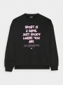 Sweatshirt para Rapariga - Preto - 4FJWAW24TSWSF1214