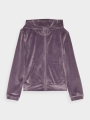 Casaco de Veludo para Rapariga - Roxo/Violeta - 4FJWAW24TSWSF1217                               