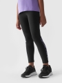 Leggings de malha para rapariga - preto 4FJWAW24TTIGF172 preto - 4FJWAW24TTIGF172-20S