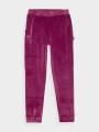 Calças Fato de Treino de Veludo para Menina - Cor-de-Rosa - 4FJWAW24TTROF753