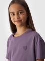 TSHIRT 4FJWAW24TTSHF1546 roxo - 4FJWAW24TTSHF1546-51S