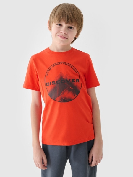 TSHIRT 4FJWAW24TTSHM1554 laranja - 4FJWAW24TTSHM1554-70S