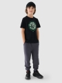 T-shirt para Rapaz - Preto - 4FJWAW24TTSHM1555       