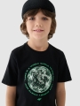 T-shirt para Rapaz - Preto - 4FJWAW24TTSHM1555       