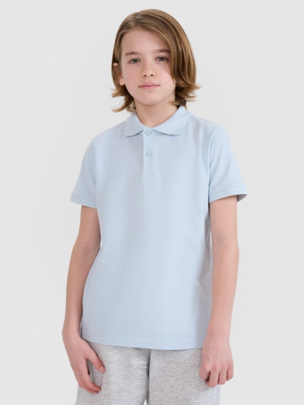 Pólo para criança - azul 4FJWMM00TPTSU513 azul