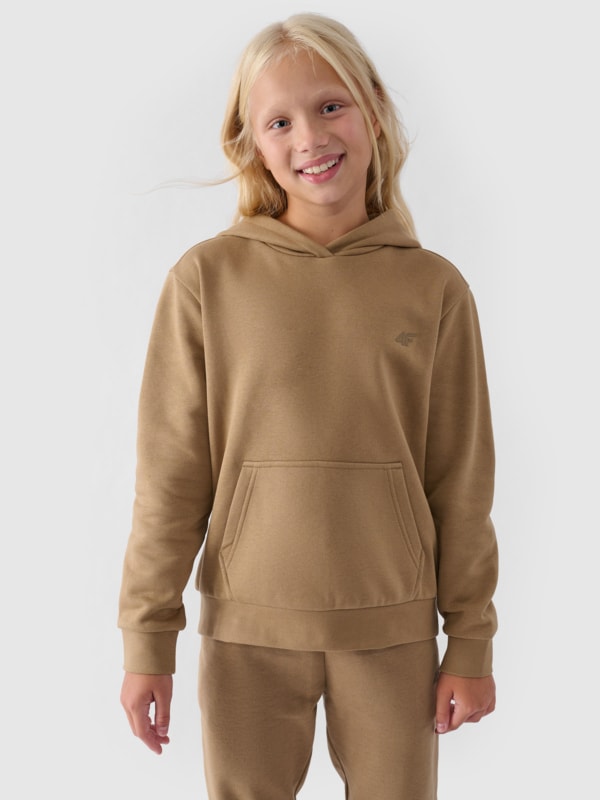 Sweatshirt para Rapariga - Bege - 4FJWMM00TSWSF1316                               