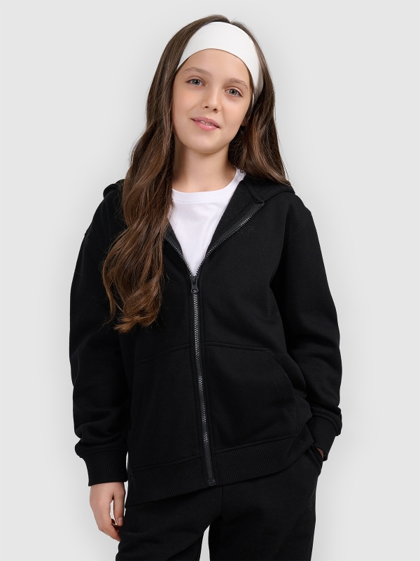 Casaco de Fato de Treino para Rapariga - Preto - 4FJWMM00TSWSF1861      