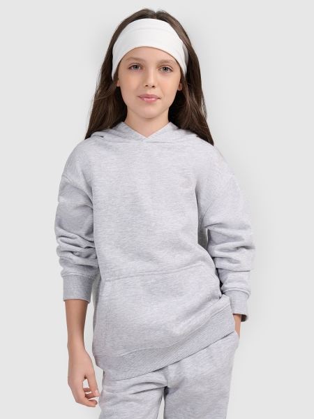 Sweatshirt para Rapariga - Cinzento - 4FJWMM00TSWSF1862  