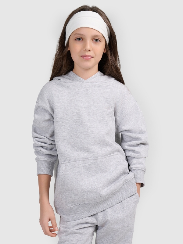 Sweatshirt para Rapariga - Cinzento - 4FJWMM00TSWSF1862  