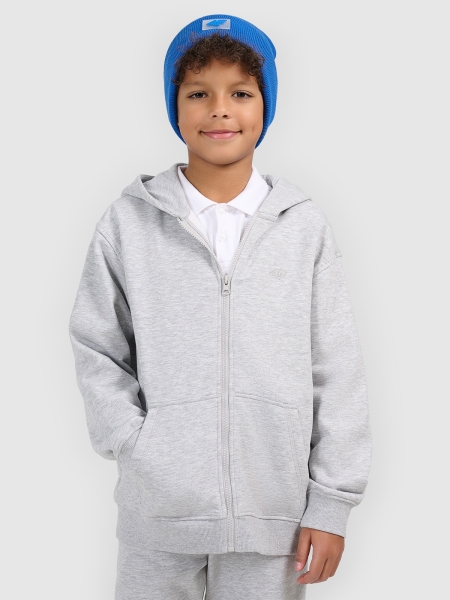 Casaco de Fato de Treino para Rapaz - Cinzento - 4FJWMM00TSWSM1859