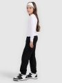 Calças Fato de Treino para Rapariga - Preto - 4FJWMM00TTROF1189 