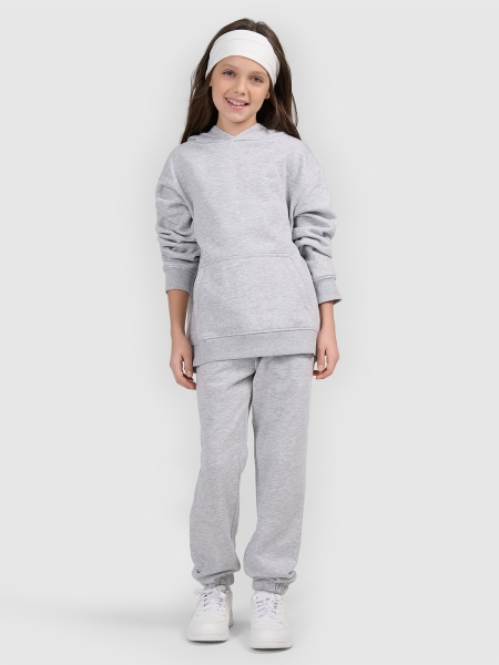 Calças Fato de Treino para Rapariga - Cinzento - 4FJWMM00TTROF1189 