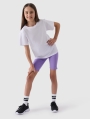 T-shirt lisa de menina - branca 4FJWMM00TTSHF2332 Branco