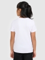 T-shirt Oversize para Rapariga - Branco - 4FJWMM00TTSHF2333                                                        