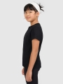 T-shirt Oversize para Rapariga - Preto - 4FJWMM00TTSHF2333                                                        