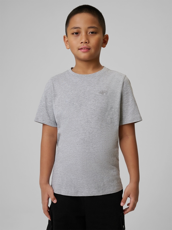 T-shirt Lisa para Rapaz - Cinzento - 4FJWMM00TTSHM2330                      