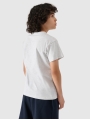 T-shirt simples para rapaz - Cinzento 4FJWMM00TTSHM2330 cinzento