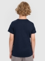 T-shirt Lisa para Rapaz - Azul Marinho - 4FJWMM00TTSHM2330