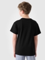 T-shirt estampada para rapaz - Preto 4FJWMM00TTSHM2331 preto
