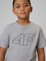 T-shirt para Rapaz - Cinzento - 4FJWMM00TTSHM2331               