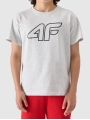 T-shirt estampada para rapaz - cinzento 4FJWMM00TTSHM2331 cinzento