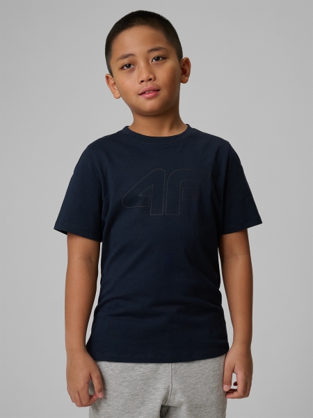 T-shirt para Rapaz - Azul Marinho - 4FJWMM00TTSHM2331               