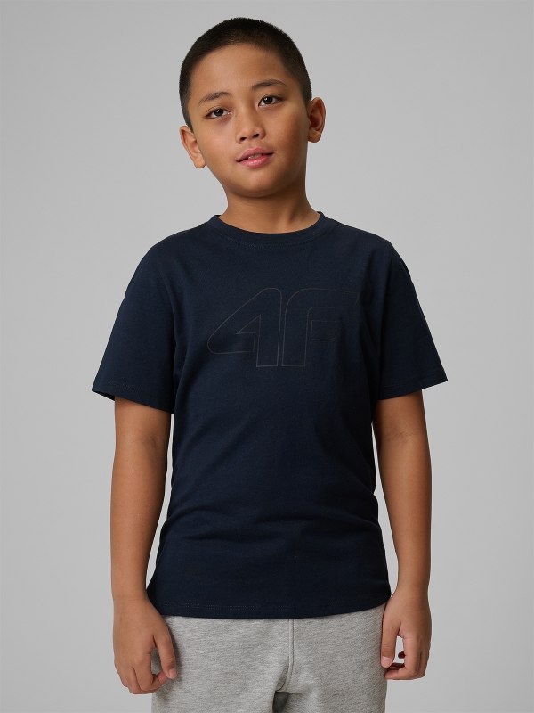 T-shirt para Rapaz - Azul Marinho - 4FJWMM00TTSHM2331               