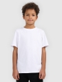 T-shirt Oversize Lisa para Rapaz - Branco - 4FJWMM00TTSHM2362                                             