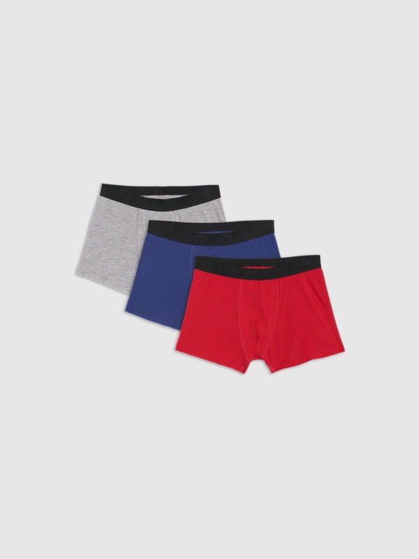 Boxers para Rapaz (3-Pack) - Multicolorido - 4FJWMM00UBXSM045  
