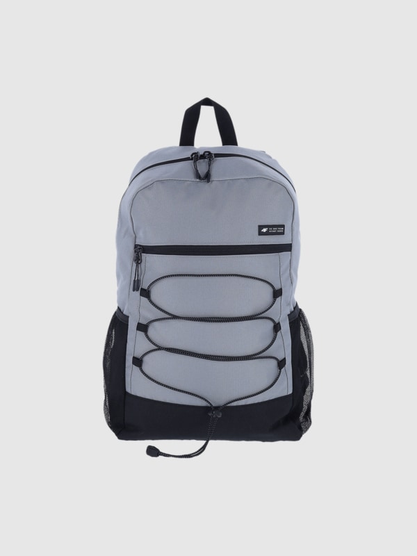 Mochila escolar para criança (23 L) - cinzento 4FJWSS25ABACU404 cinzento