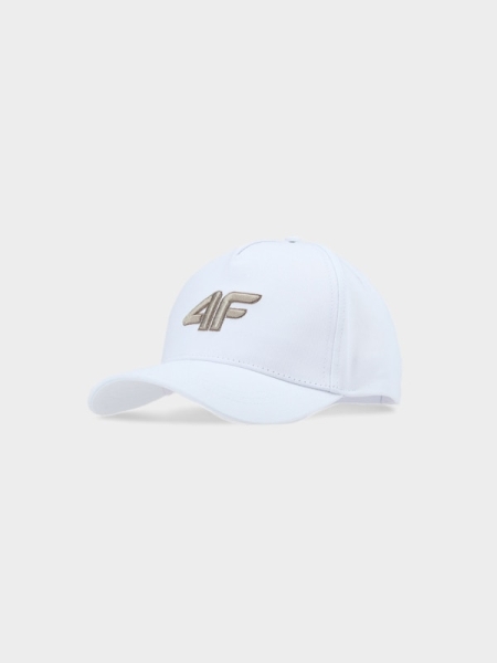 Boné com pala para criança - Branco - 4FJWSS25ACABU388  