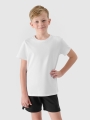 Conjunto desportivo P.E. de secagem rápida para rapaz (T-shirt+calções+saco) - preto 4FJWSS25TAPSM026 preto