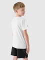 Conjunto desportivo P.E. de secagem rápida para rapaz (T-shirt+calções+saco) - preto 4FJWSS25TAPSM026 preto
