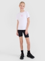 Bermudas Ajustados para Niña - Preto- 4FJWSS25TFSTF041  