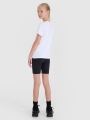 Bermudas Ajustados para Niña - Preto- 4FJWSS25TFSTF041  