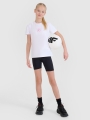 Bermudas Ajustados para Niña - Preto- 4FJWSS25TFSTF041  