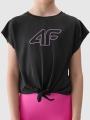 T-shirt para Rapariga - Preto - 4FJWSS25TFTSF1184                                