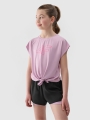 T-shirt para Rapariga - Cor-de-Rosa - 4FJWSS25TFTSF1184                                