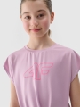 T-shirt para Rapariga - Cor-de-Rosa - 4FJWSS25TFTSF1184                                