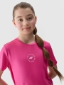 T-shirt para Rapariga - Cor-de-Rosa - 4FJWSS25TFTSF1185   