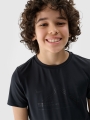 T-shirt para Rapaz - Preto - 4FJWSS25TFTSM1212                                  