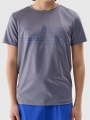 T-shirt para Rapaz - Cinzento - 4FJWSS25TFTSM1212                                  
