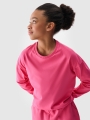 Manga comprida oversize lisa rapariga - rosa 4FJWSS25TLONF377 rosa