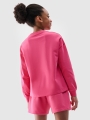 Manga comprida oversize lisa rapariga - rosa 4FJWSS25TLONF377 rosa